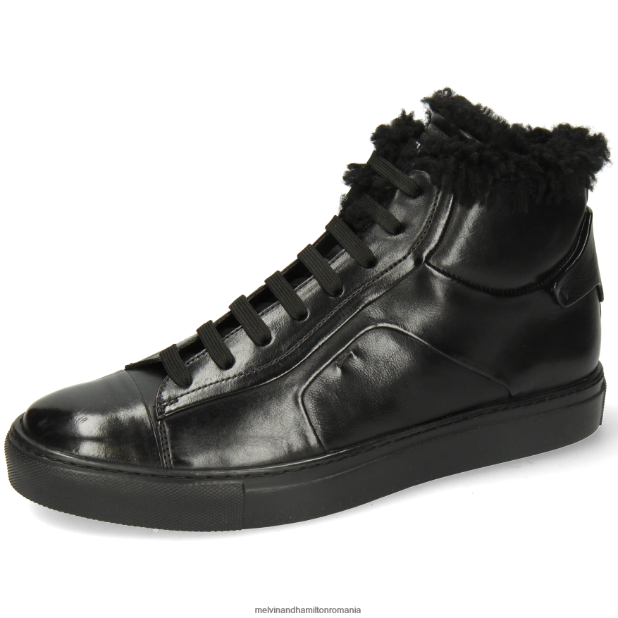 bărbați Melvin & Hamilton Harvey 108 negru adidași 2R24J4576