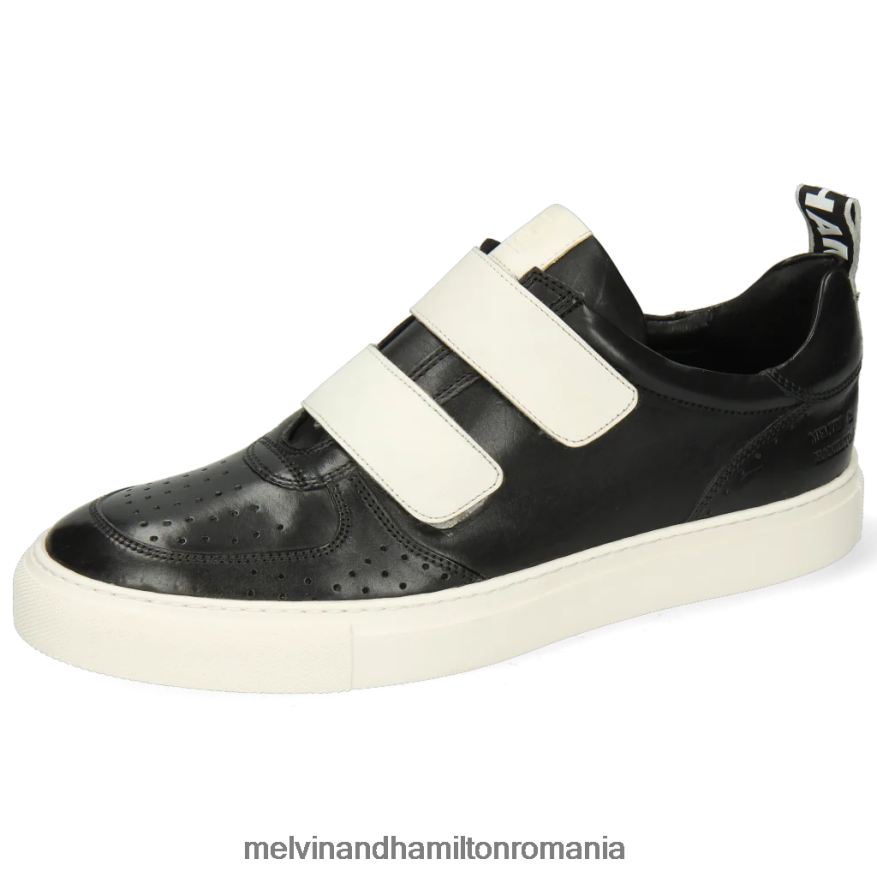 bărbați Melvin & Hamilton Harvey 28 negru adidași 2R24J4638