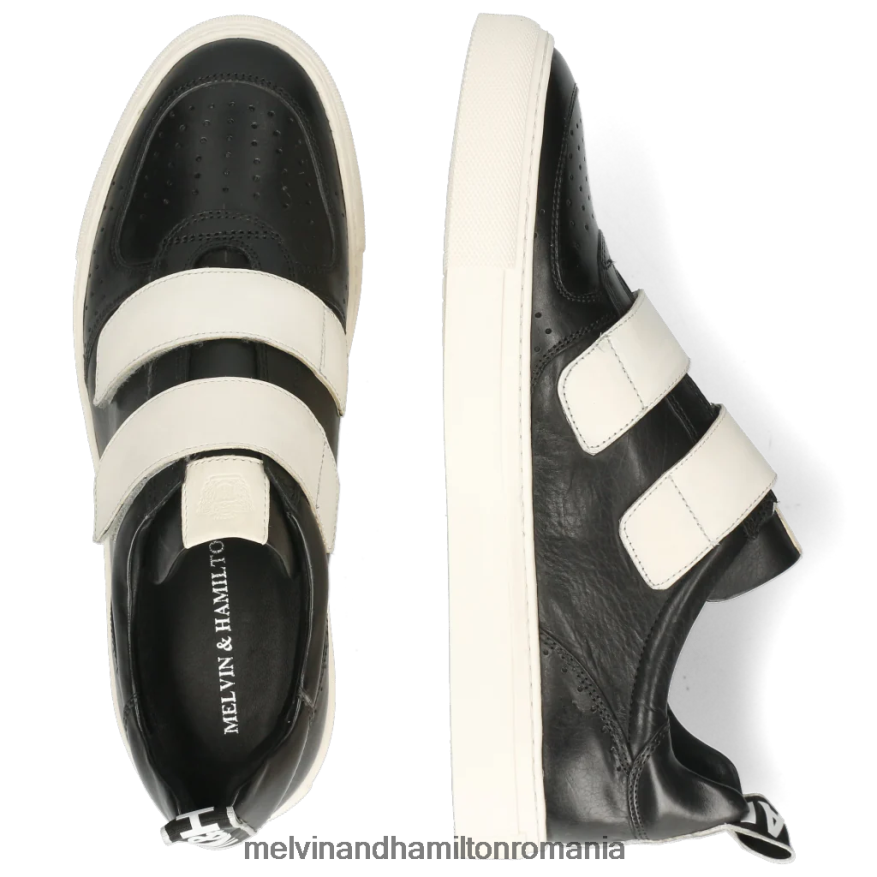 bărbați Melvin & Hamilton Harvey 28 negru adidași 2R24J4638