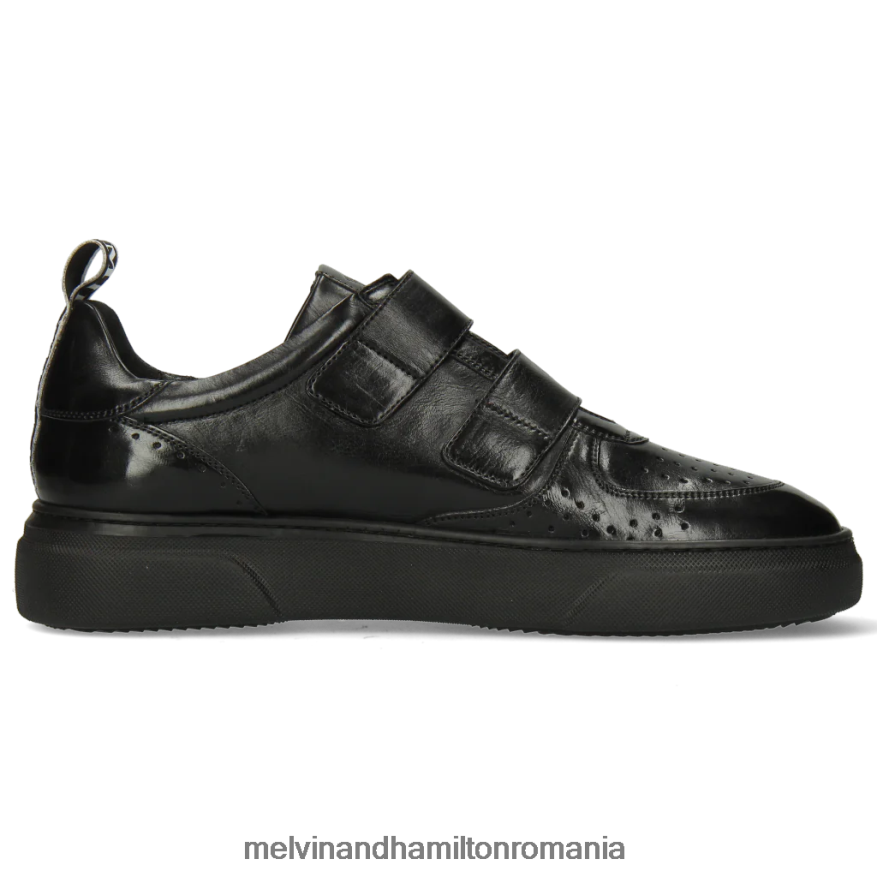 bărbați Melvin & Hamilton Harvey 28 negru adidași 2R24J4671