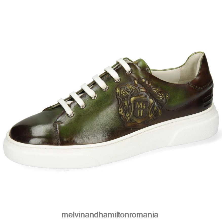 bărbați Melvin & Hamilton Harvey 47 verde adidași 2R24J4699