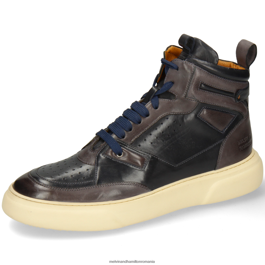 bărbați Melvin & Hamilton Harvey 51 gri adidași 2R24J4599