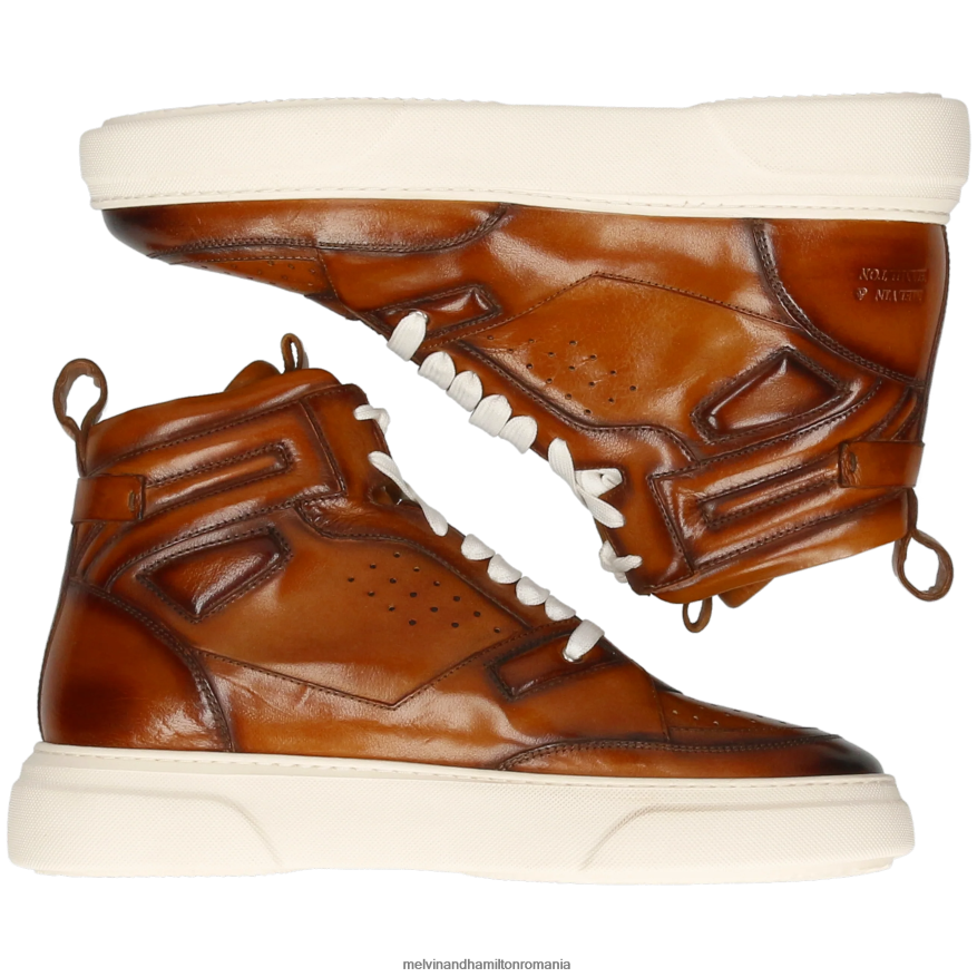 bărbați Melvin & Hamilton Harvey 51 maro adidași 2R24J4652