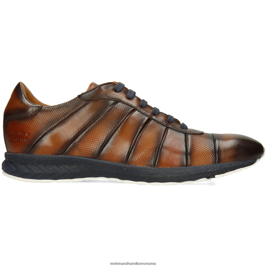 bărbați Melvin & Hamilton blair 27 maro adidași 2R24J4686