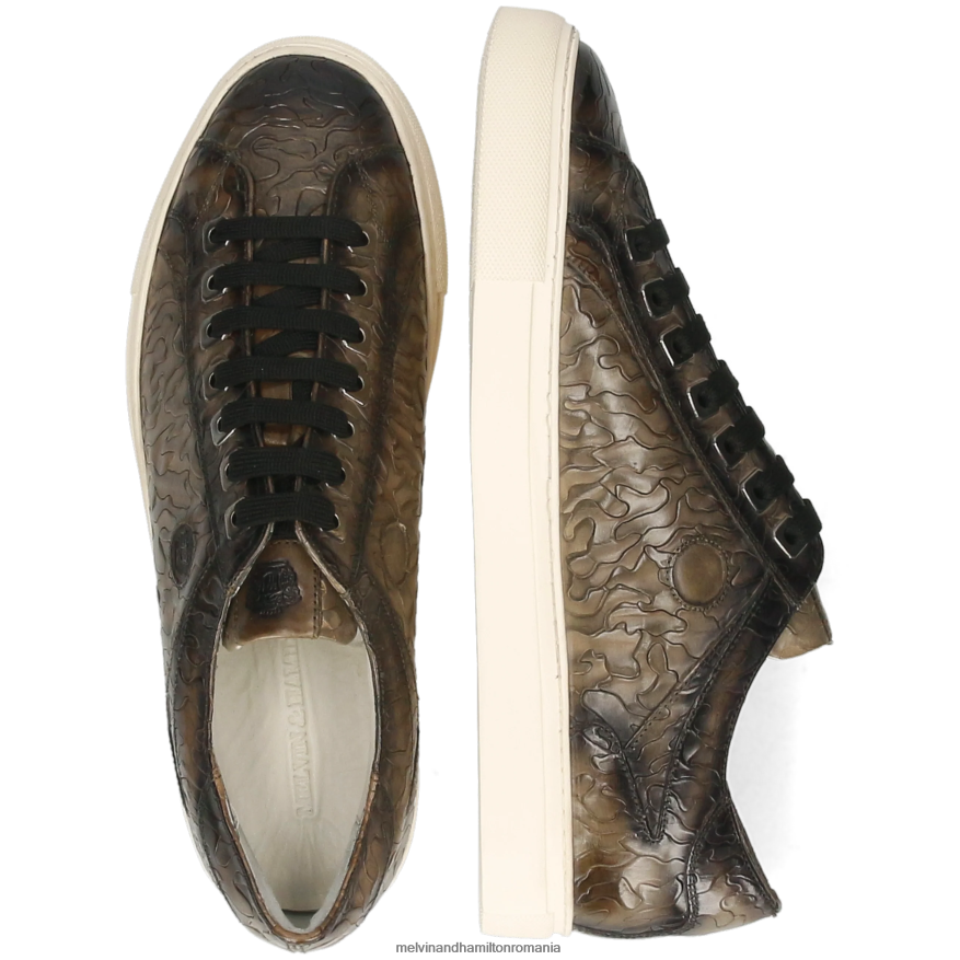 bărbați Melvin & Hamilton harvey 9 kaki adidași 2R24J4602