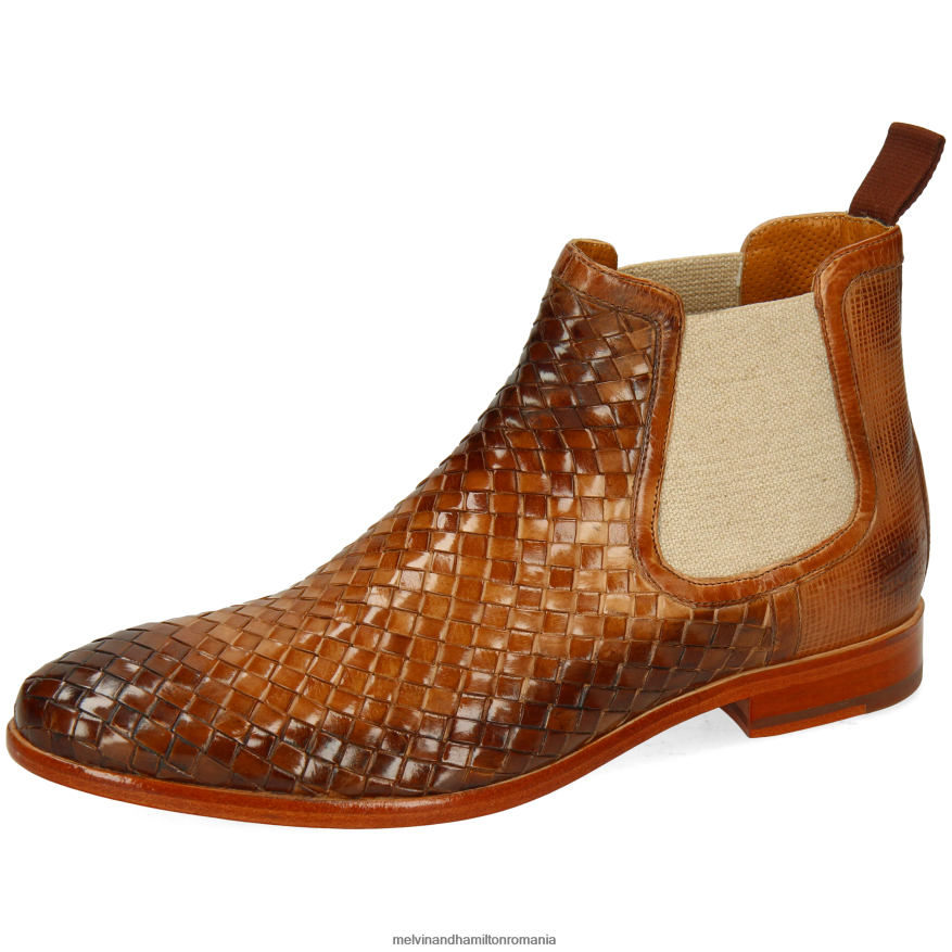 bărbați Melvin & Hamilton Brad 6 maro deschis Botine 2R24J414