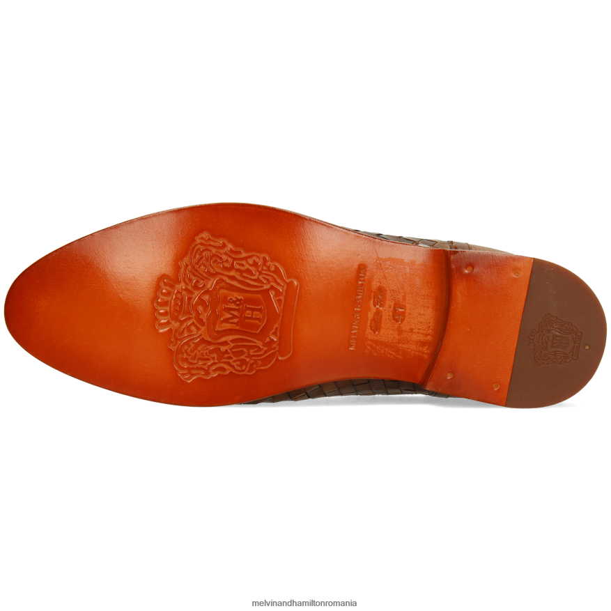 bărbați Melvin & Hamilton Brad 6 maro deschis Botine 2R24J414