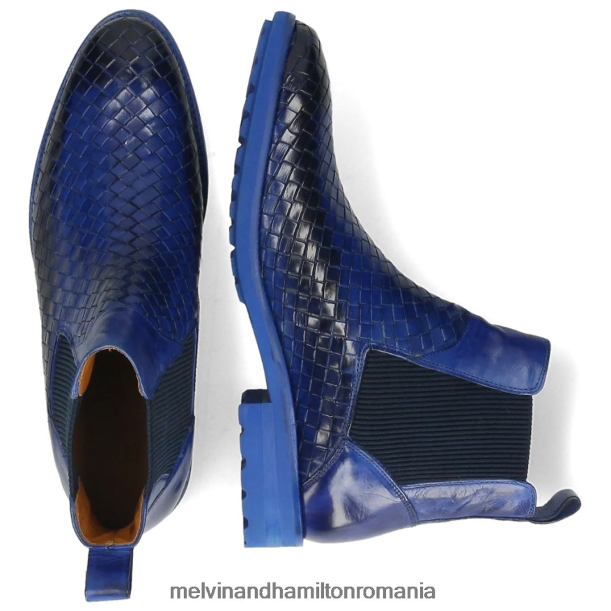 bărbați Melvin & Hamilton Brad 9 albastru Botine 2R24J4128
