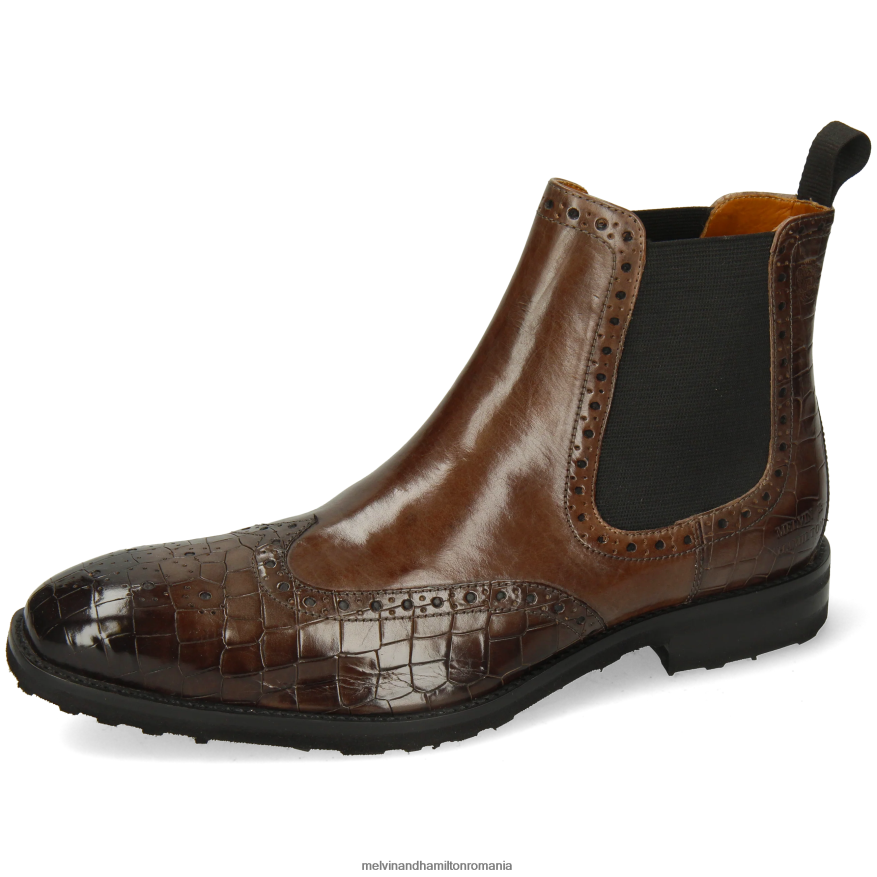 bărbați Melvin & Hamilton Flynn 2 gri Botine 2R24J430