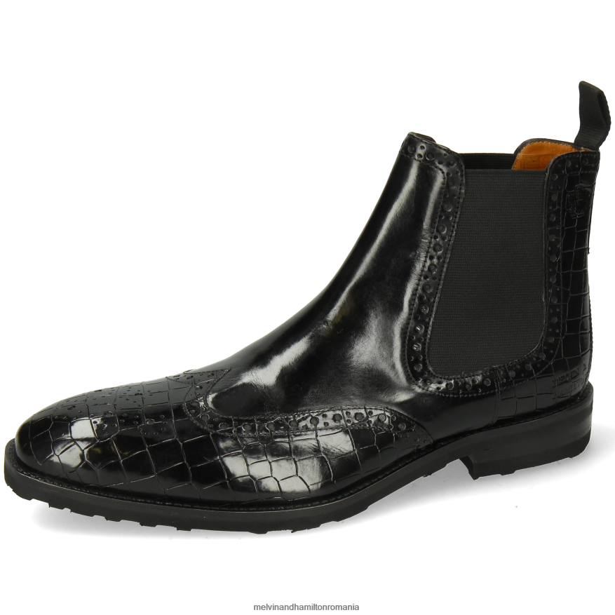 bărbați Melvin & Hamilton Flynn 2 negru Botine 2R24J424