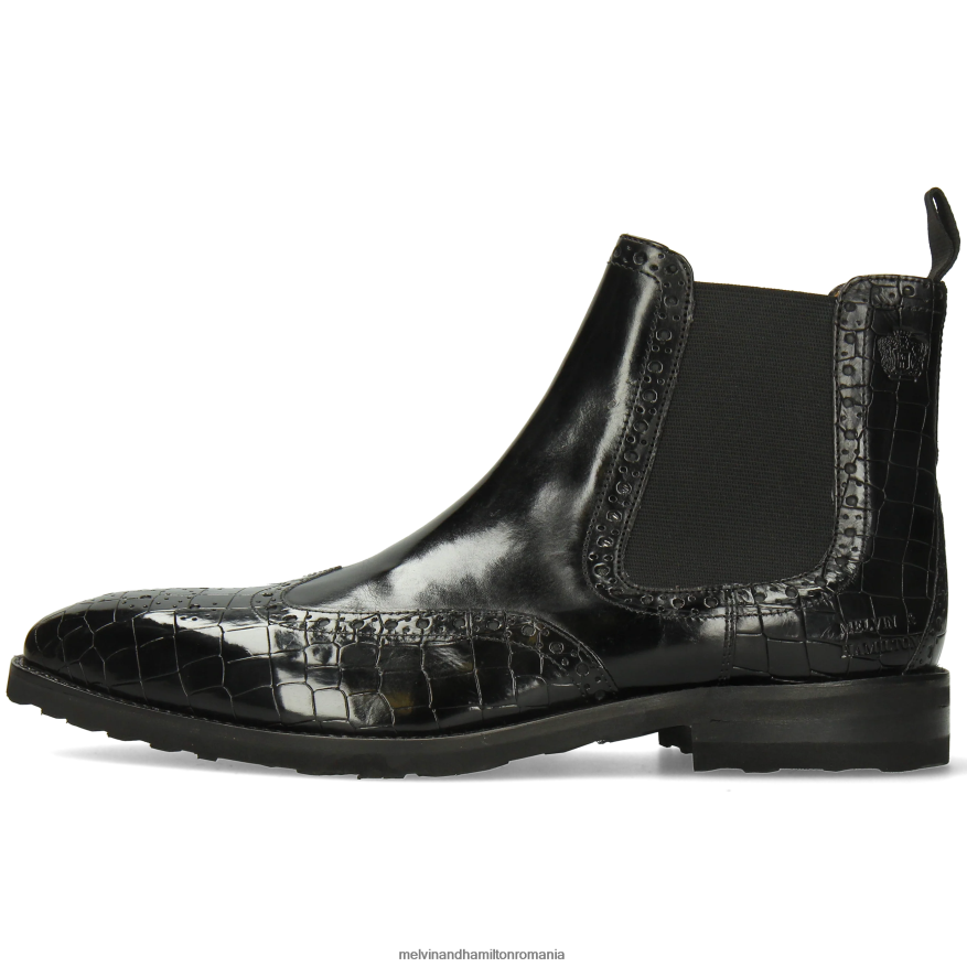 bărbați Melvin & Hamilton Flynn 2 negru Botine 2R24J424