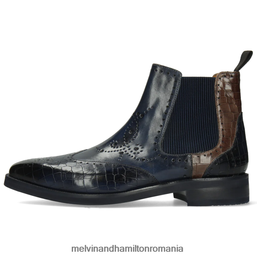 bărbați Melvin & Hamilton Jeff 35 albastru Botine 2R24J4137