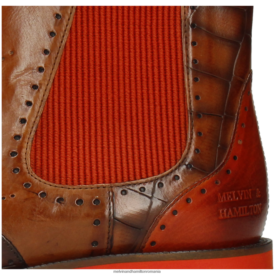 bărbați Melvin & Hamilton Jeff 35 maro Botine 2R24J4124