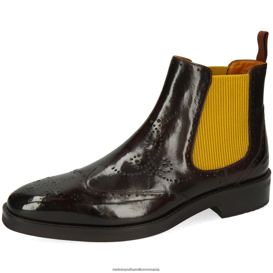 bărbați Melvin & Hamilton Jeff 35 maro Botine 2R24J499