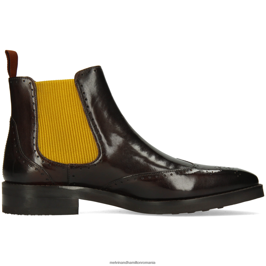 bărbați Melvin & Hamilton Jeff 35 maro Botine 2R24J499