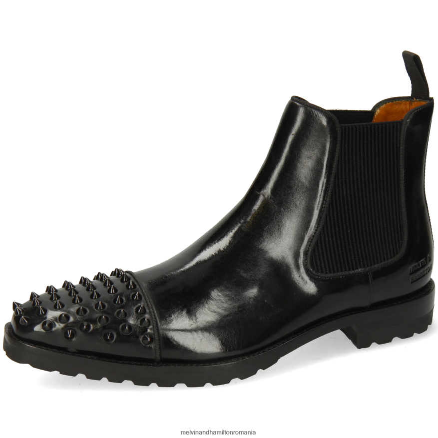 bărbați Melvin & Hamilton Lewis 57 negru Botine 2R24J478