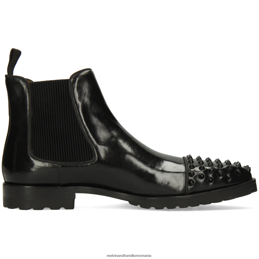 bărbați Melvin & Hamilton Lewis 57 negru Botine 2R24J478