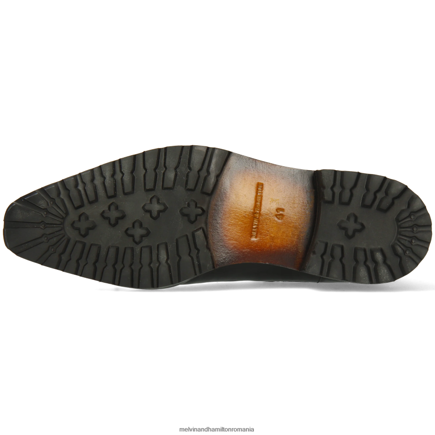 bărbați Melvin & Hamilton Lewis 57 negru Botine 2R24J478