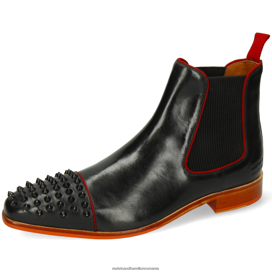 bărbați Melvin & Hamilton Lewis 57 negru Botine 2R24J48