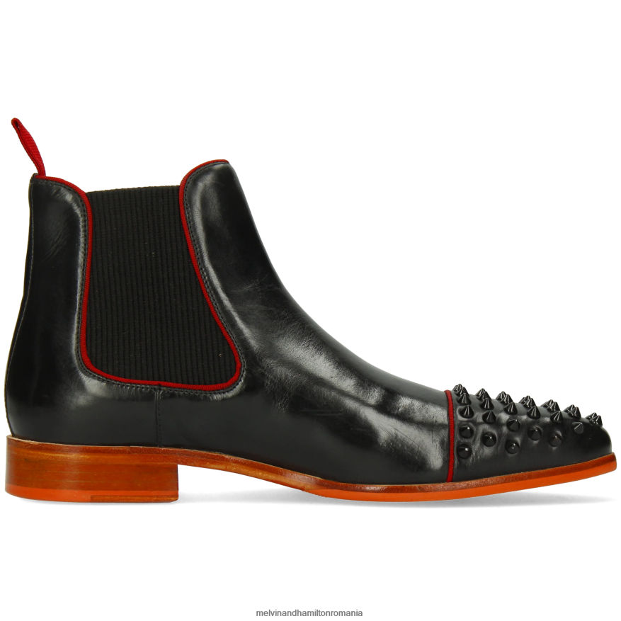 bărbați Melvin & Hamilton Lewis 57 negru Botine 2R24J48