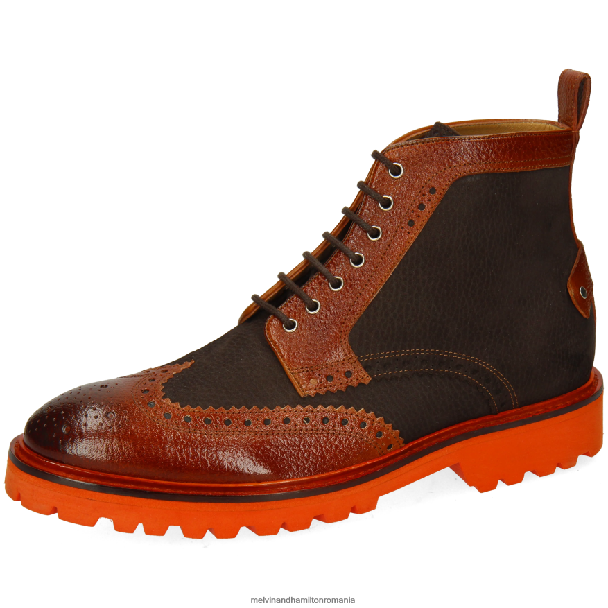 bărbați Melvin & Hamilton Matei 48 maro Botine 2R24J497