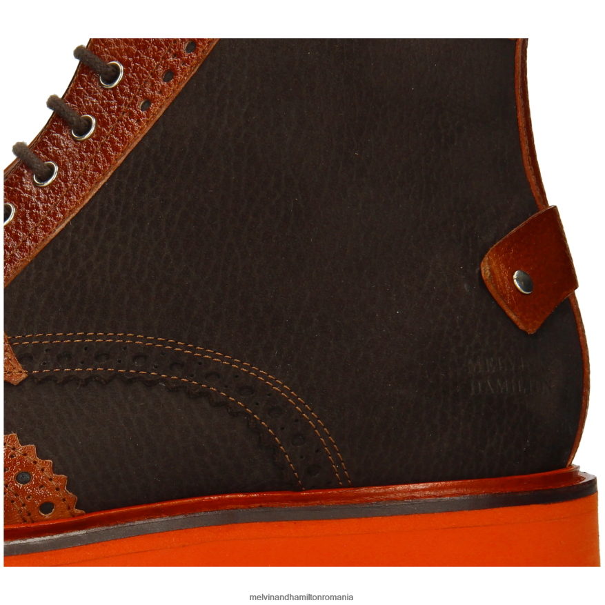 bărbați Melvin & Hamilton Matei 48 maro Botine 2R24J497