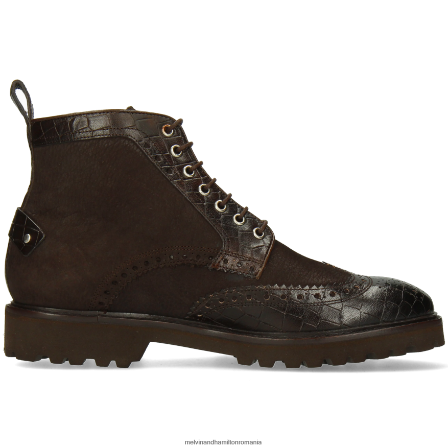 bărbați Melvin & Hamilton Matei 48 maro Botine 2R24J498