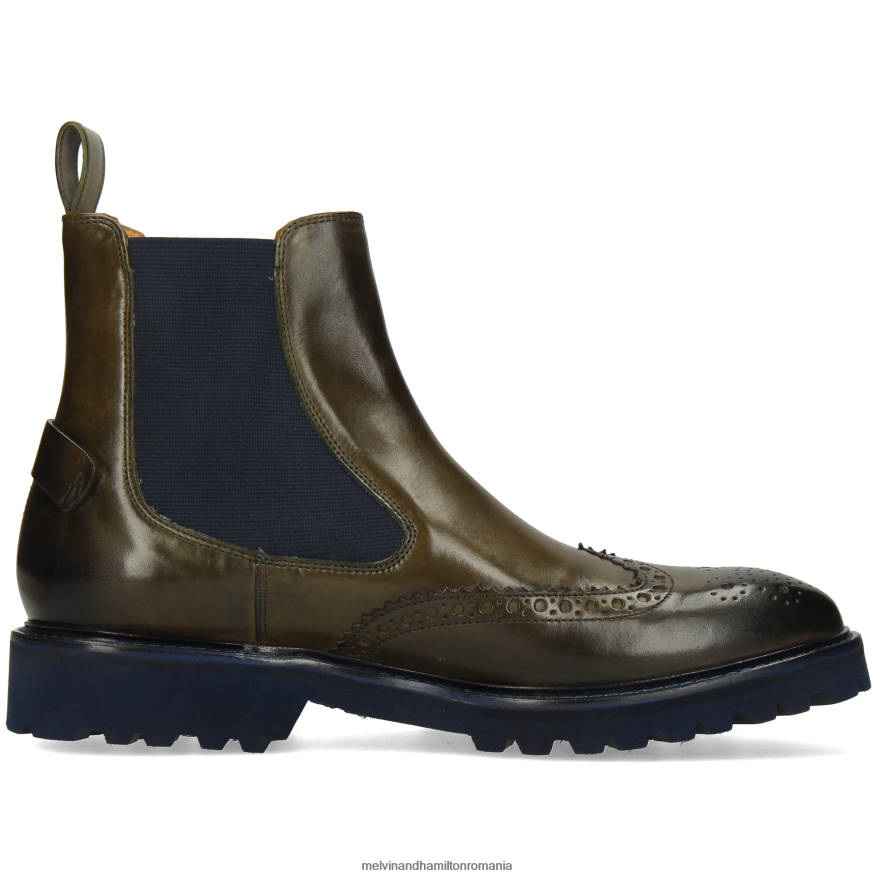 bărbați Melvin & Hamilton Matei 49 kaki Botine 2R24J482