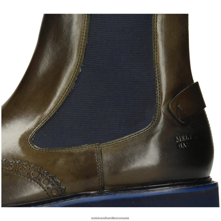bărbați Melvin & Hamilton Matei 49 kaki Botine 2R24J482