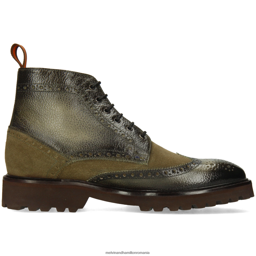 bărbați Melvin & Hamilton Matei 7 kaki Botine 2R24J475
