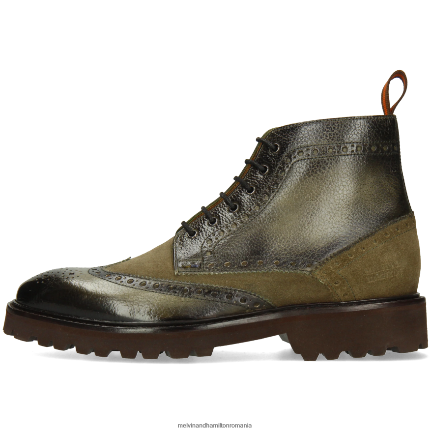 bărbați Melvin & Hamilton Matei 7 kaki Botine 2R24J475