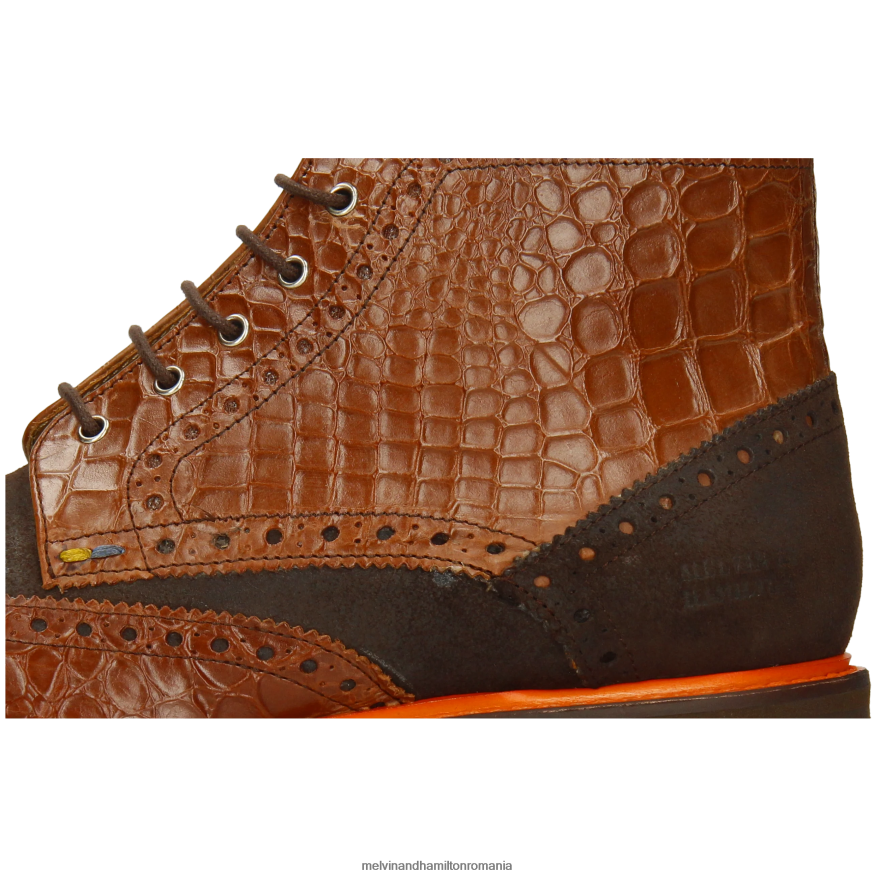 bărbați Melvin & Hamilton Matei 7 maro Botine 2R24J496