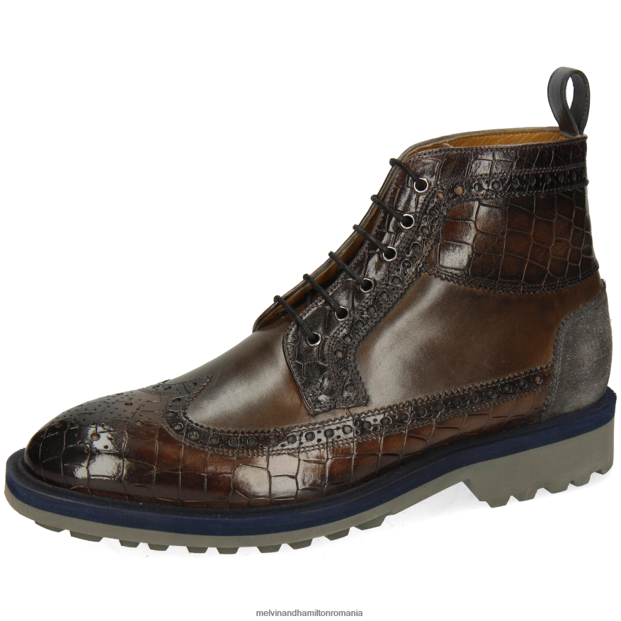 bărbați Melvin & Hamilton Matei 9 gri Botine 2R24J466