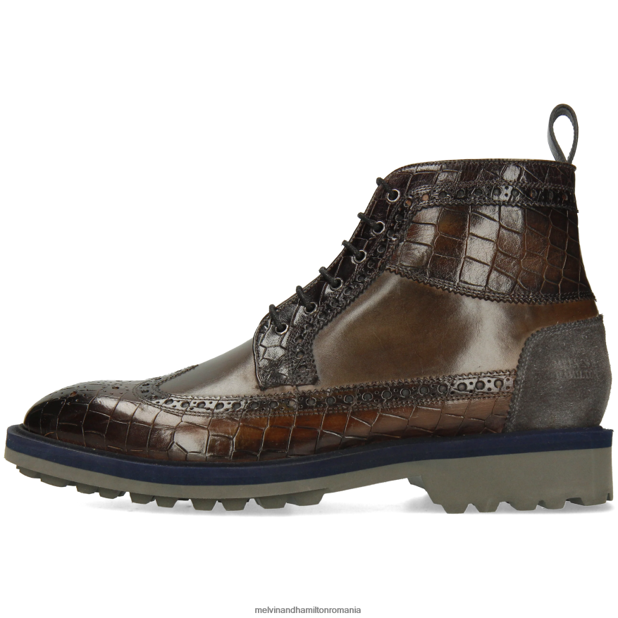 bărbați Melvin & Hamilton Matei 9 gri Botine 2R24J466