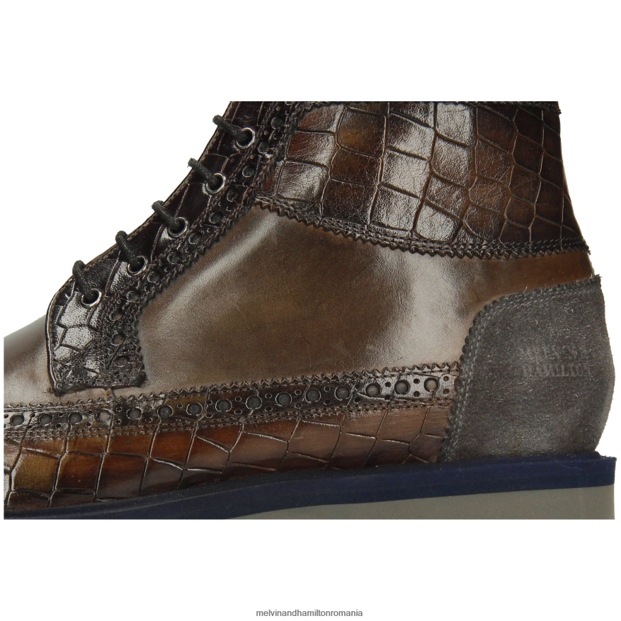 bărbați Melvin & Hamilton Matei 9 gri Botine 2R24J466