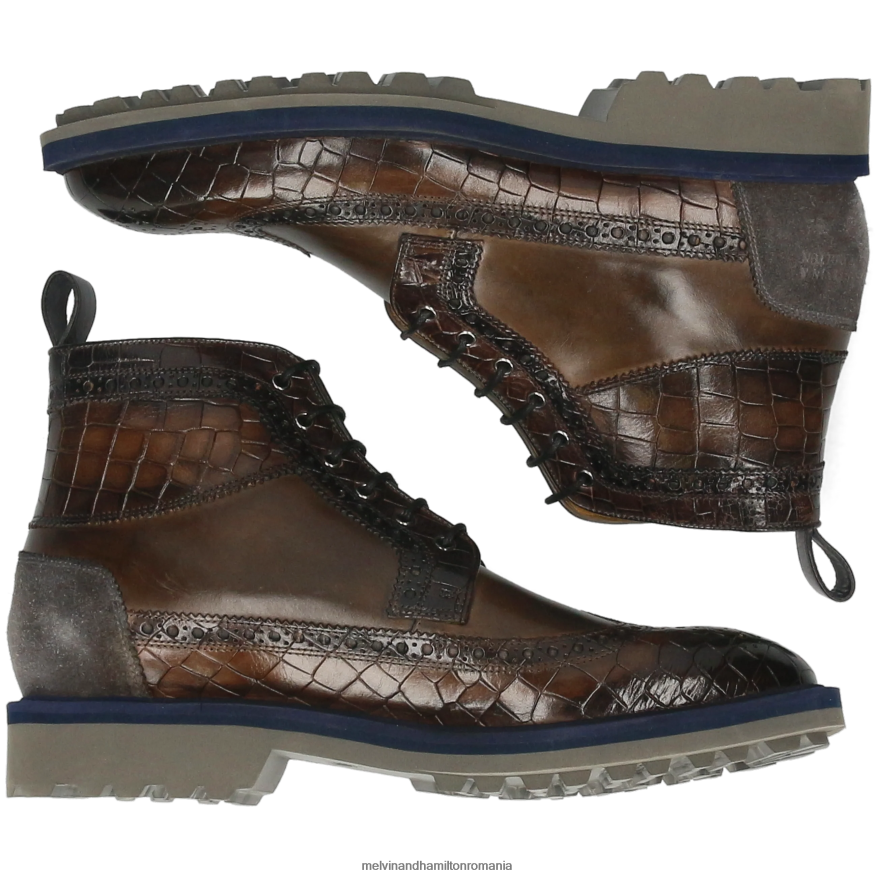 bărbați Melvin & Hamilton Matei 9 gri Botine 2R24J466