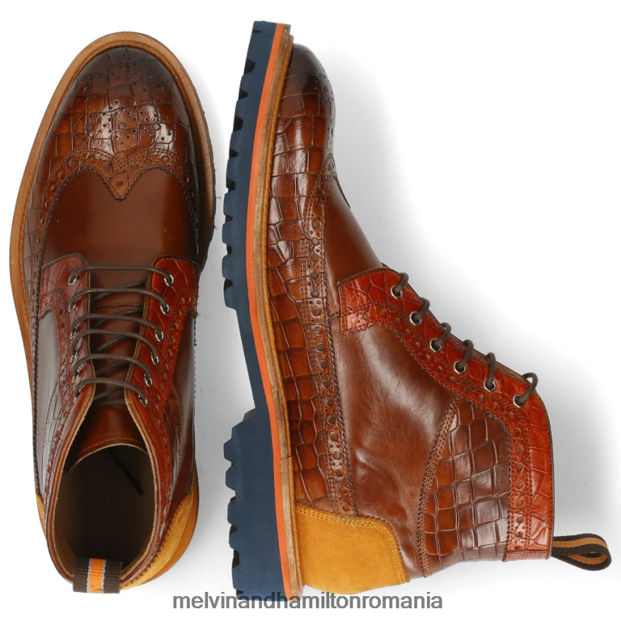 bărbați Melvin & Hamilton Matei 9 maro Botine 2R24J4113