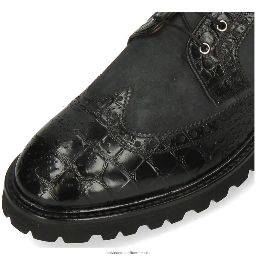 bărbați Melvin & Hamilton Matei 9 negru Botine 2R24J464