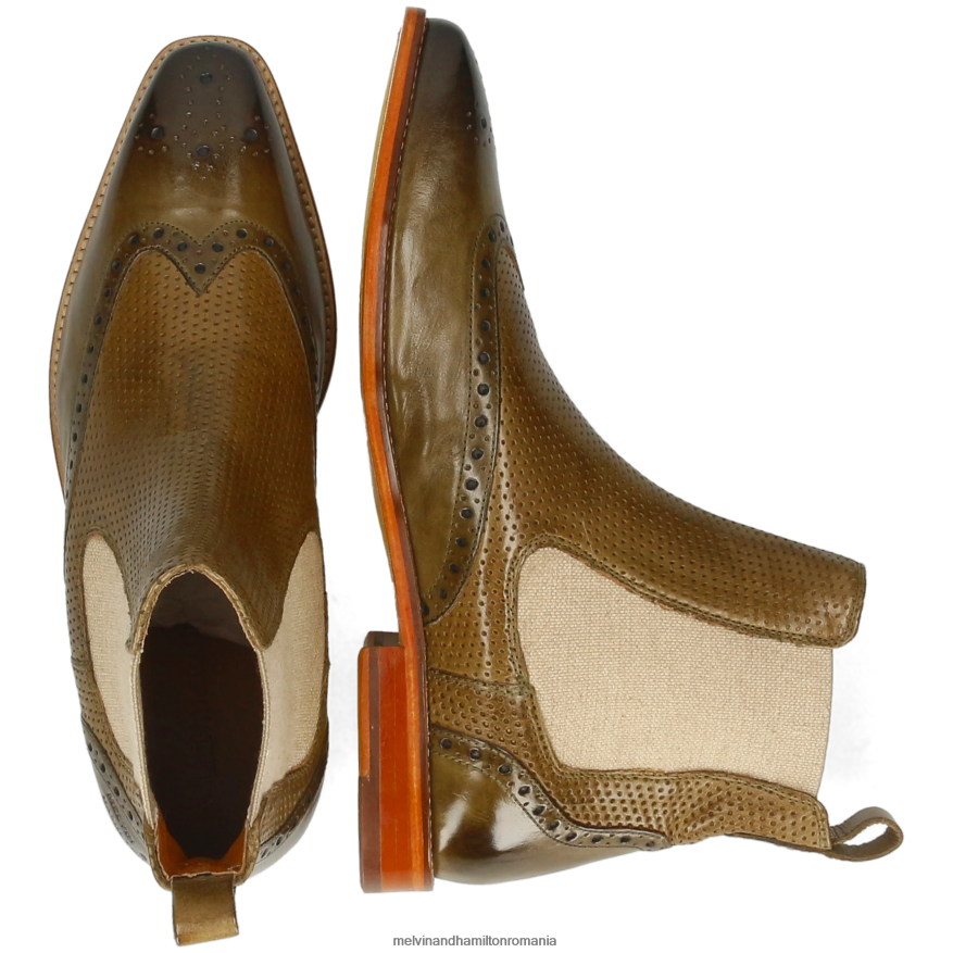 bărbați Melvin & Hamilton alex 9 kaki Botine 2R24J448