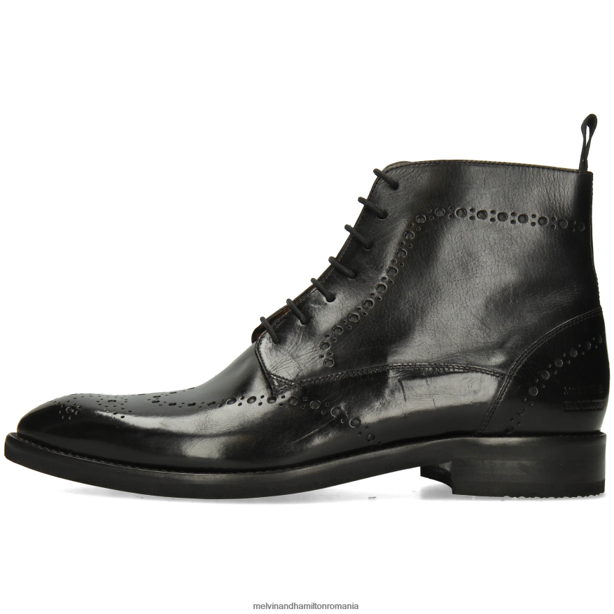 bărbați Melvin & Hamilton bobby 9 negru Botine 2R24J426