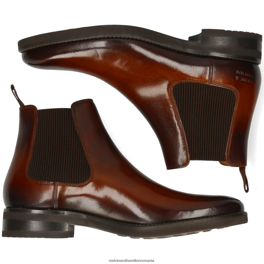 bărbați Melvin & Hamilton clint 7 maro Botine 2R24J453