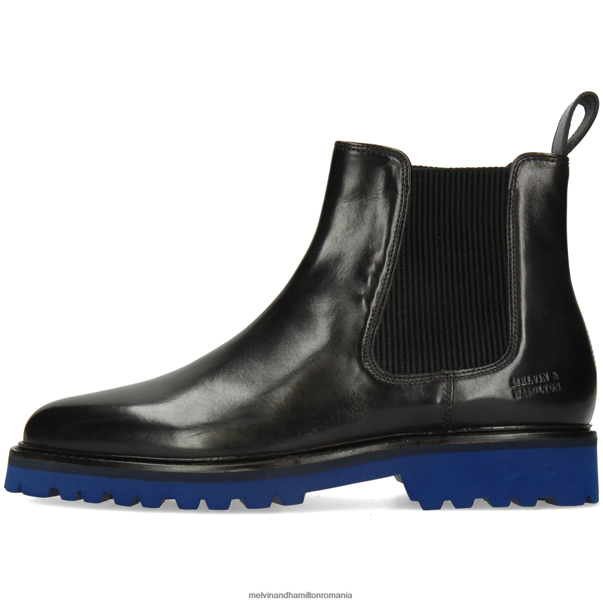 bărbați Melvin & Hamilton dexter 2 negru Botine 2R24J465