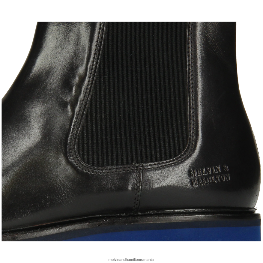 bărbați Melvin & Hamilton dexter 2 negru Botine 2R24J465