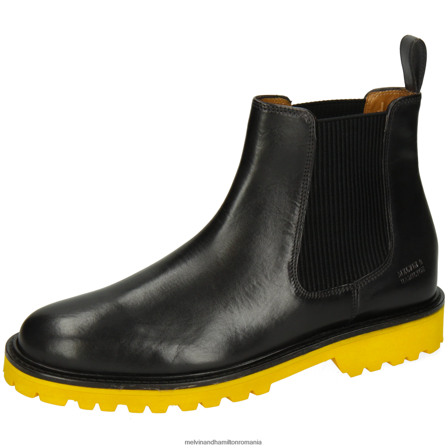 bărbați Melvin & Hamilton dexter 2 negru Botine 2R24J486