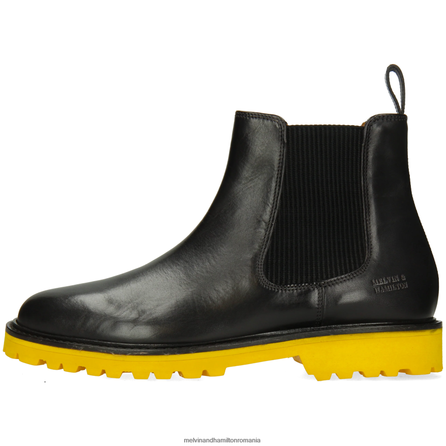 bărbați Melvin & Hamilton dexter 2 negru Botine 2R24J486