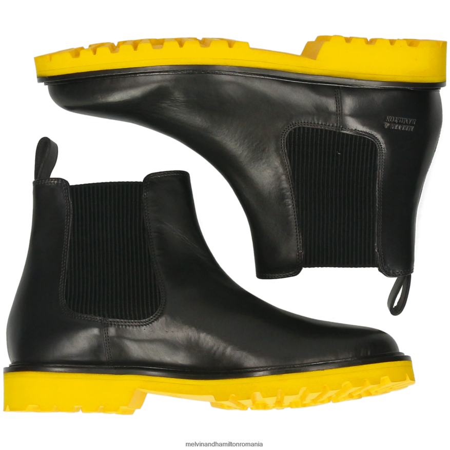bărbați Melvin & Hamilton dexter 2 negru Botine 2R24J486