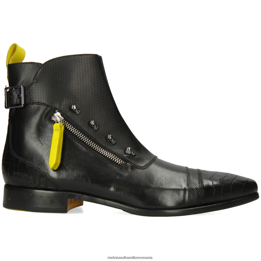 bărbați Melvin & Hamilton elvis 25 negru Botine 2R24J41