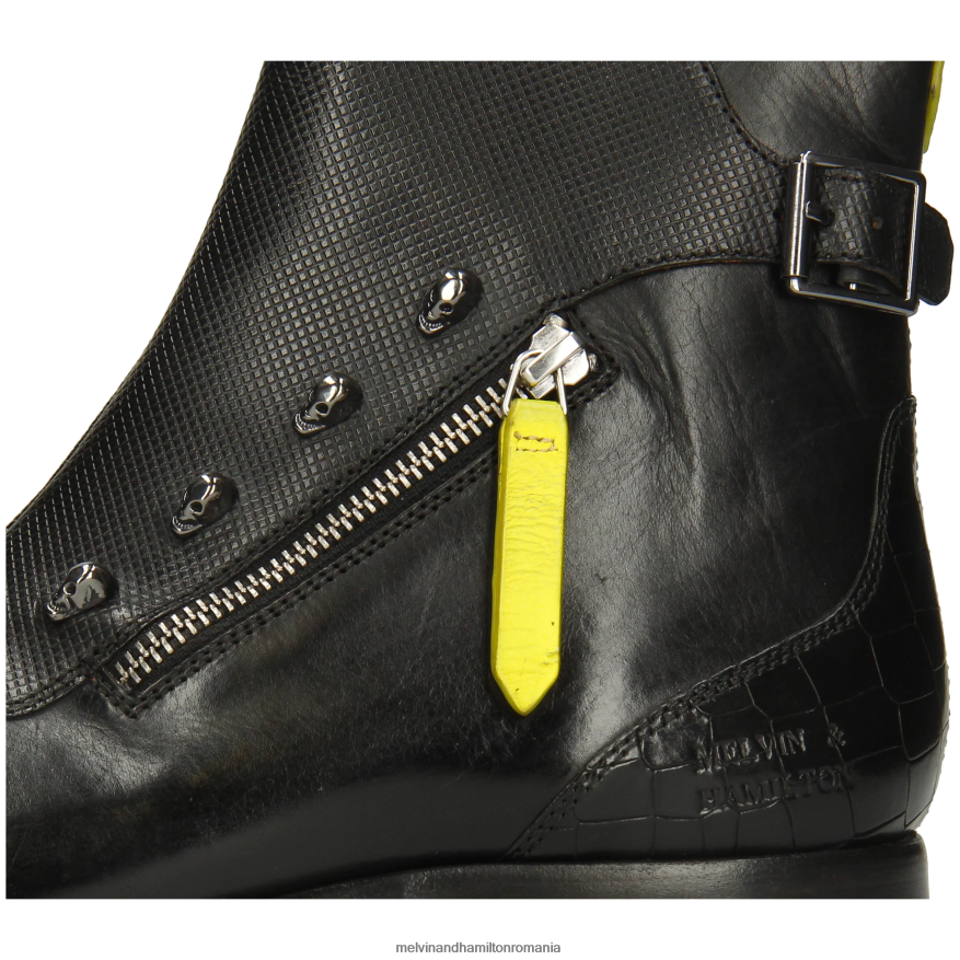 bărbați Melvin & Hamilton elvis 25 negru Botine 2R24J41