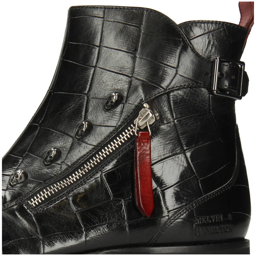 bărbați Melvin & Hamilton elvis 25 negru Botine 2R24J484