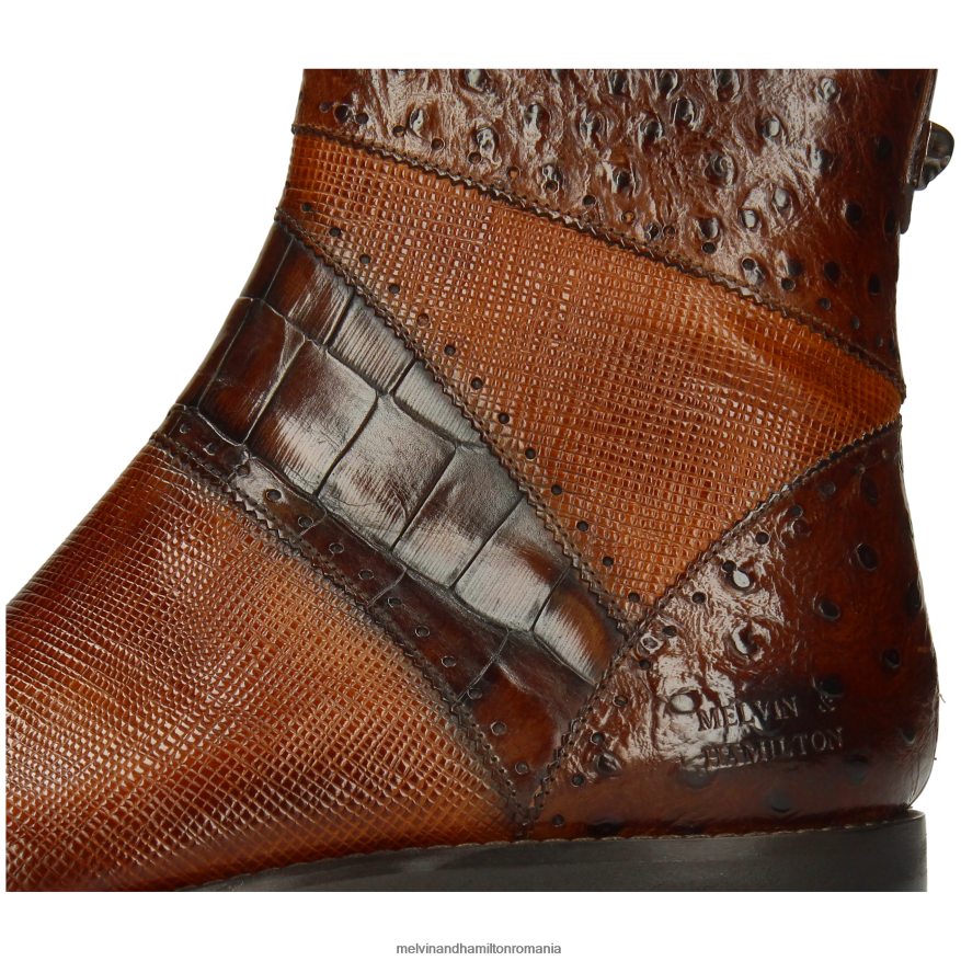 bărbați Melvin & Hamilton elvis 26 maro Botine 2R24J495